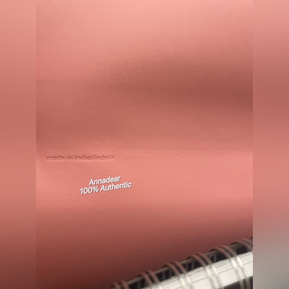 COACH Powder Pink Notebook in Signature Canvas NWT - Picture 5 of 6